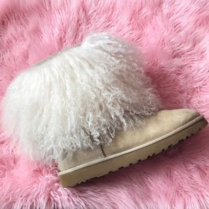 Fluffy Ugg boots